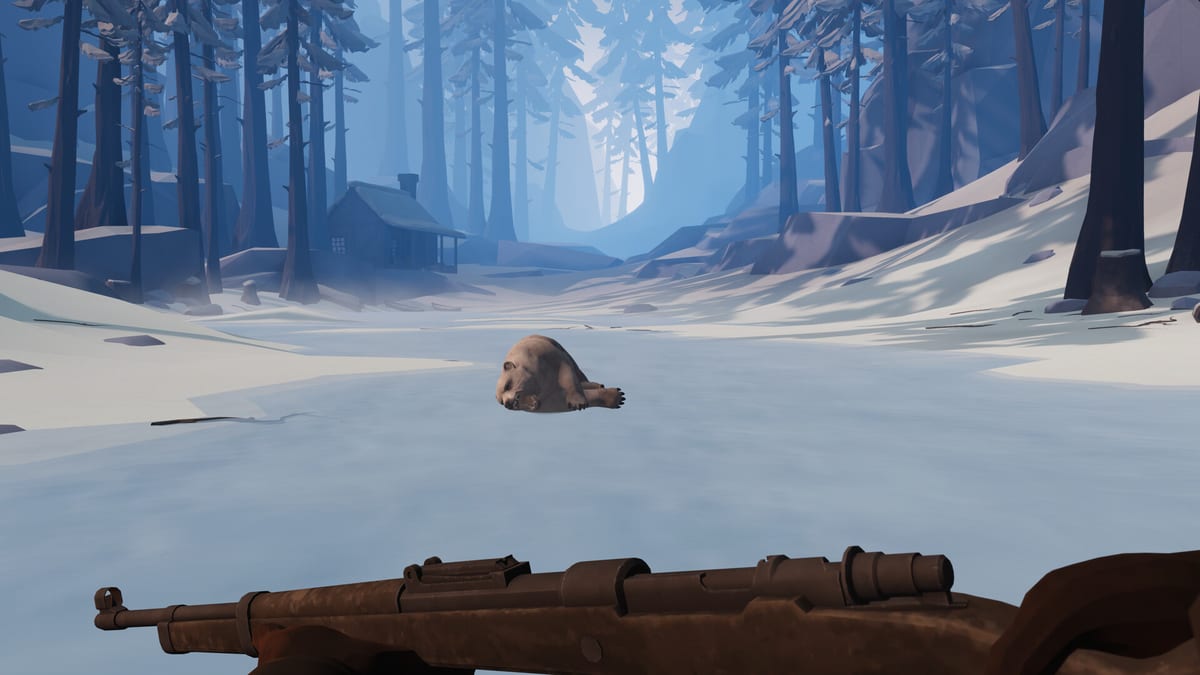 Frozen Ship exploration in the frozen wasteland